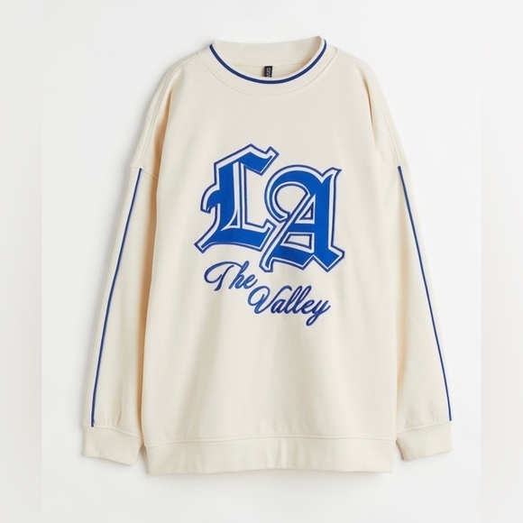 H&M oversized crewneck Size Large - Picture 1 of 4
